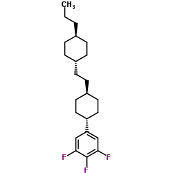 1-(反式-丙基环己基乙基环己基)-3,4,5-三氟苯结构式