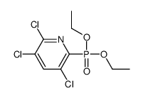 2,3,5-trichloro-6-diethoxyphosphorylpyridine Structure