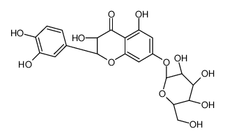 Taxifolin 7-O-β-D-glucoside structure