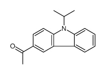 3-Acetyl-9-isopropyl-9H-carbazole结构式