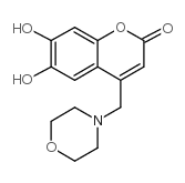 七叶吗啉结构式