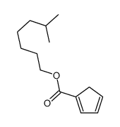 6-methylheptyl cyclopenta-1,3-diene-1-carboxylate Structure