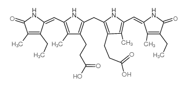 mesobilirubin Structure