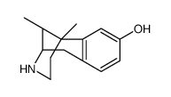 (+)-NORMETAZOCINE N-DEMETHYLATED ANALOG结构式