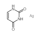 2,4(1H,3H)-Pyrimidinedione,silver(1+) salt (1:1) picture