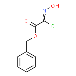 Acetic acid, chloro(hydroxyimino)-, phenylmethyl ester structure