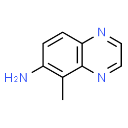 6-Quinoxalinamine,5-methyl-结构式