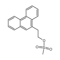 2-(9-Phenanthryl)ethanol mesylate结构式