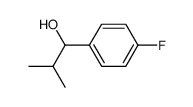 1-(4-FLUOROPHENYL)-2-METHYLPROPAN-1-OL structure