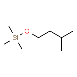 (3-Methylbutoxy)trimethylsilane结构式