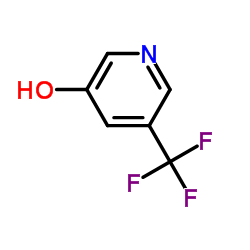 3-羟基-5-(三氟甲基)吡啶结构式