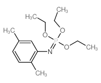 (2,5-dimethylphenyl)imino-triethoxy-phosphorane结构式