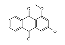 1,3-Dimethoxy-9,10-anthraquinone结构式