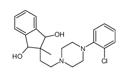 2-[2-[4-(o-Chlorophenyl)-1-piperazinyl]ethyl]-2-methyl-1,3-indanediol picture