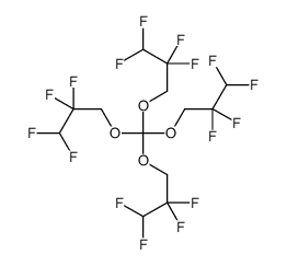 TETRAKIS(2,2,3,3-TETRAFLUOROPROPYL)ORTHOCARBONATE结构式