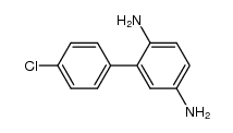 4'-chlorobiphenyl-2,5-diamine结构式