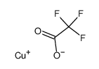 copper(I) trifluoroacetate结构式