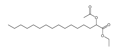 ethyl 2-acetoxyhexadecanoate结构式