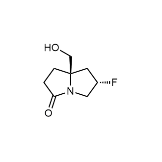 rel-(6S,7aR)-6-氟-7a-(羟甲基)四氢-1H-吡咯烷-3(2H)-酮图片