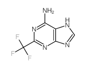 2-(trifluoromethyl)-5H-purin-6-amine structure