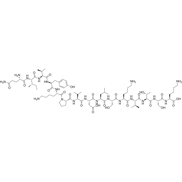 Tau Peptide (307-321) trifluoroacetate salt结构式