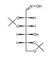 2-O,3-O:5-O,6-O-Diisopropylidene-D-mannose oxime结构式