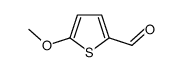 5-Methoxythiophene-2-carbaldehyde structure