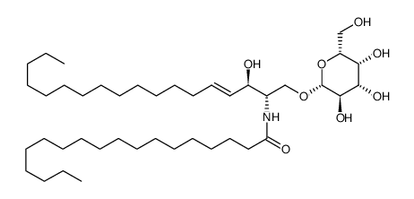 N-stearoyl cerebroside structure