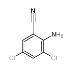 2-Amino-3,5-dichlorobenzonitrile Structure