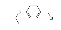 1-(Chloromethyl)-4-(1-methylethoxy)benzene结构式