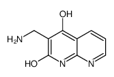 3-(Aminomethyl)-2-hydroxy-1,8-naphthyridin-4(1H)-one Structure