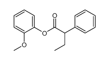 (2-methoxyphenyl) 2-phenylbutanoate Structure