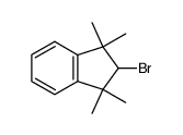 2-Brom-1,1,3,3-tetramethyl-indan结构式