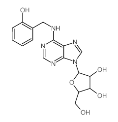 6-(2-hydroxybenzylamino)-9-beta-D-ribofuranosylpurine picture