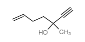 6-Hepten-1-yn-3-ol,3-methyl-结构式