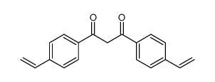 1,3-bis(4-ethenylphenyl)propane-1,3-dione Structure