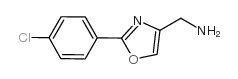 C-[2-(4-CHLORO-PHENYL)-OXAZOL-4-YL]-METHYLAMINE picture