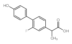 4'-Hydroxy Flurbiprofen Structure