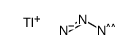 thallium(1+),azide结构式