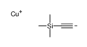 copper(1+),ethynyl(trimethyl)silane Structure