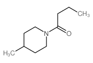 1-(4-methyl-1-piperidyl)butan-1-one结构式