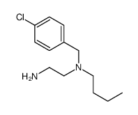 N'-butyl-N'-[(4-chlorophenyl)methyl]ethane-1,2-diamine Structure