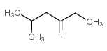 2-ethyl-4-methyl-1-pentene structure