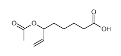 6-acetoxy-7-octenoic acid结构式