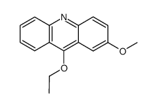 Methoxy-2,O-ethyl acridine结构式