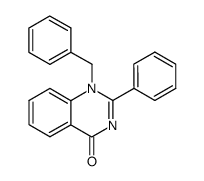 1-benzyl-2-phenyl-1H-quinazolin-4-one Structure