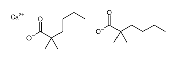 calcium dimethylhexanoate Structure