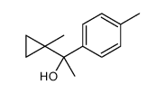 1-(1-Methylcyclopropyl)-1-(4-methylphenyl)ethanol Structure