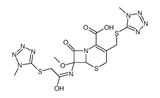 S-脱氰基甲基-S-(1-甲基-1H-四唑-5-基)头孢美唑图片