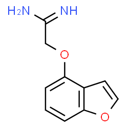 Ethanimidamide, 2-(4-benzofuranyloxy)- (9CI) picture